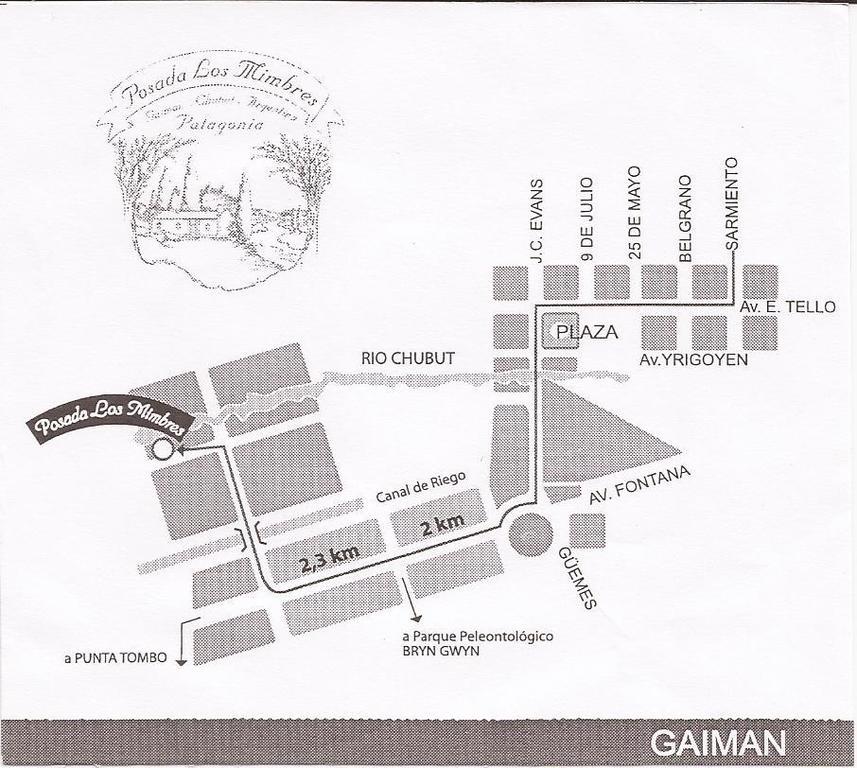 Posada Los Mimbres Gaiman Εξωτερικό φωτογραφία